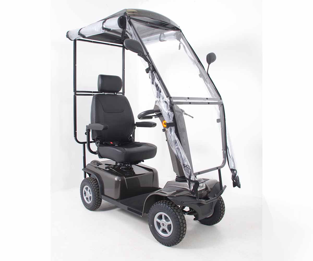 Omega Canopy_Rolled up_Mendip_Mobility